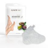 Nourishing Foot Cream Mask rejuvenating foot mask in the form of socks Olive Oil