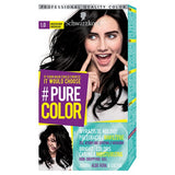 #Pure Color gel hair dye permanently coloring 1.0 Jet black