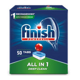 All in 1 dishwasher tablets 50 regular pieces