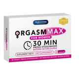 Orgasm Max For Women, a dietary supplement to induce excitement and orgasm, 2 capsules