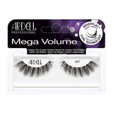 Mega Volume 257 false eyelashes Black