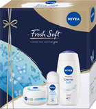 Fresh Soft set shower gel 250ml + antiperspirant roll-on 50ml + intensive moisturizing cream 250ml