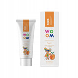 Kids natural toothpaste for children 3-8 years Peach 50ml