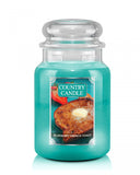 Large scented candle with two wicks Blueberry French Toast 680g