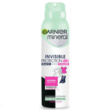 Mineral Invisible Black White Colors antiperspirant spray 150ml