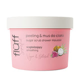 Sugar Scrub Shower Mousse smoothing body scrub & mousse Raspberry and Coconut 200ml