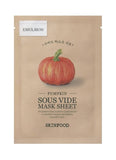 Pumpkin Sous Vide Mask Sheet 20g firming and smoothing sheet mask