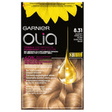 Olia hair dye 8.31 Golden Ashen Blonde