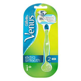 Venus Extra Smooth women's razor with replaceable cartridges