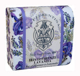 Bar Soap body soap Iris of Florence & Lavender 106g