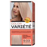 Variete Color Permanent Color Cream permanent coloring 9.03 Szampa?ski Blond 110g