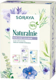 Naturally Plant Soothing Set Soothing Day Cream 50ml + Soothing Micellar Water 200ml + Mask on Fabric 17g