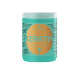 Keratin Hair Mask With Keratin And Milk Protein mask for dry and brittle hair with keratin and milk protein extracts 1000ml