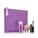 Eye Refresher Set Take The Day Off makeup remover 30ml + High Impact Mascara 3.5ml + All About Eyes eye cream 15ml + cosmetic bag