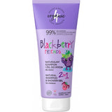 Natural shampoo and washing gel for children 2in1 Blackberry Friends 200ml