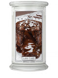 Large scented candle with two wicks Lava Cake 623g