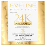 Prestige 24k Snail & Caviar luxurious, intensely firming anti-wrinkle day cream 50ml