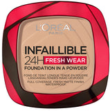 Infaillible 24H Fresh Wear Foundation In A Powder matting powder foundation 130 True Beige 9g