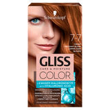 Gliss Color hair coloring cream 7-7 Dark Copper Blonde