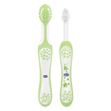 A set of toothbrushes for gums and teeth 4m +