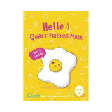 Hello :) Quret Friends Mask face mask in a sheet Egg 25g