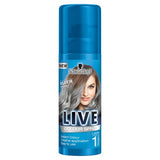 Live Color Spray washable hair coloring spray Silver Splash 120ml