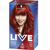 Live Intense Color hair dye 035 Real Red