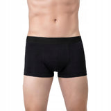 Boxer underwear reusable for light urinary incontinence for men Black M 60ml