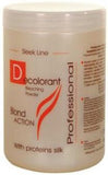 Sleek Line Repair Shine Blond Action dust-free lightening powder for hair 500g