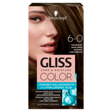 Gliss Color hair coloring cream 6-0 Natural Light Brown