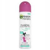 Mineral Invisible Black White Colors antiperspirant spray 150ml