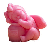 Happy Soaps Pink Babas with a Jug of Honey natural glycerin soap Wi?nia 50g