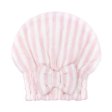 Pink microfiber hair cap