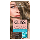 Gliss Color hair coloring cream 8-1 Cool Medium Brown