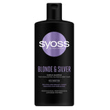 Blonde & Silver Purple Shampoo shampoo neutralizing yellow tones for blonde and gray hair 440ml