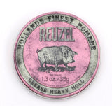 Hollands Finest Pomade is a very firming pomade based on Pink 35g waxes and oils