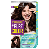 #Pure Color gel hair dye with permanent coloring 4.6 Dark Chocolate