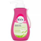 Veet moisturizing hair removal cream for dry skin with a pump 400 ml