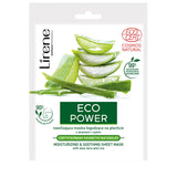 Eco Power moisturizing and soothing sheet mask with aloe vera and rice 1 pc