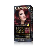 Omega Permanent Hair Color Cream permanently tints hair dye 5.6 Dark Mahogany