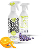 Shiny Glass and Mirrors, a natural cleaning agent, Sweet Orange & Lavender 500ml