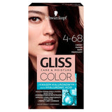 Gliss Color hair coloring cream 4-68 Dark Mahogany