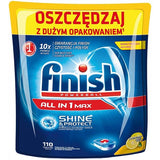 All in 1 Max dishwasher tablets 110 lemon