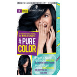 #Pure Color gel hair dye with permanent coloring 1.4 Blueberry Black