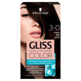 Gliss Color hair coloring cream 3-0 Deep Brown