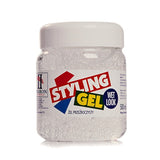 Styling Gel Wet Look Shiny Gel for Styling Hair White 500ml