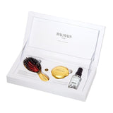 Golden Spa Brush Mini set: mini hairbrush + mini mirror + Silk Perfume 50ml