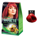 Variete Color Permanent Color Cream permanent coloring 6.1 Carmine Red 50g