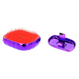 Spiky Hair Brush Model 4 Diamond Purple hairbrush