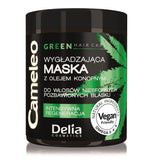 Green Hair Care smoothing mask with hemp oil for unruly hair 250ml